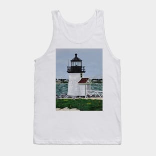 Brant Point Lighthouse Nantucket Tank Top